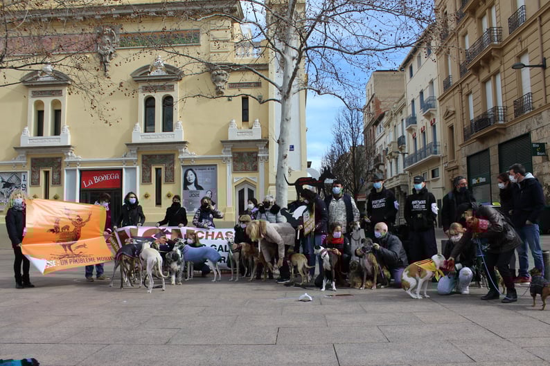 Bénévoles de l'association lors d'une collecte